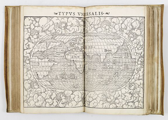 MÜNSTER, S., Geographiae Claudii Ptolemaei…Libri VIII, partim à Bilibaldo Pirckeymero translati…, antique map, old maps