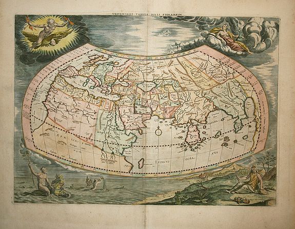 MERCATOR,G., Universalis Tabula Iuxta Ptolemaeum, antique map, old maps