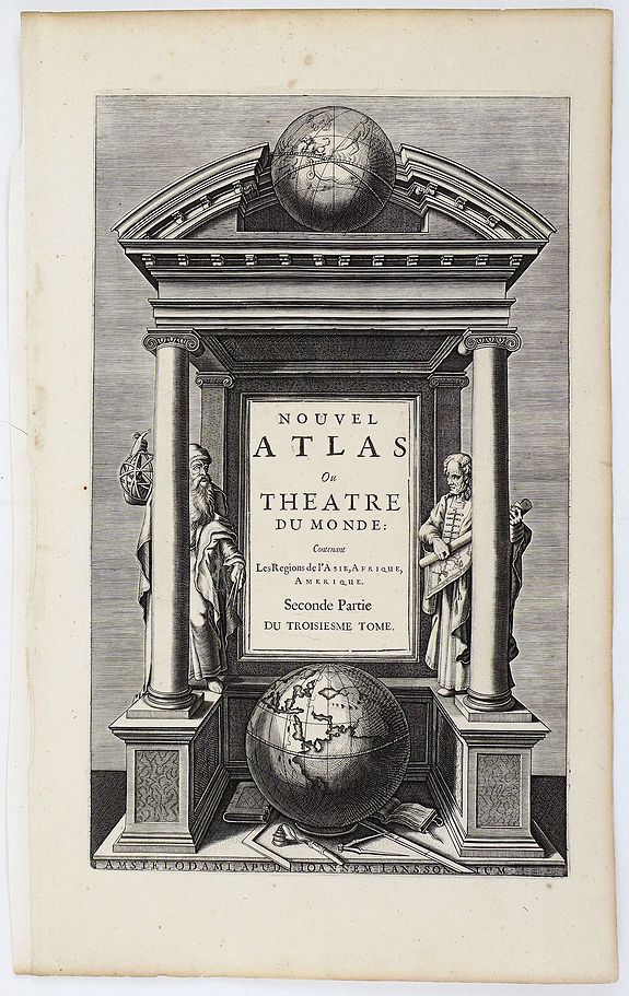 JANSSONIUS, J., Nouvel Atlas ou Theatre du Monde. . ., antique map, old maps