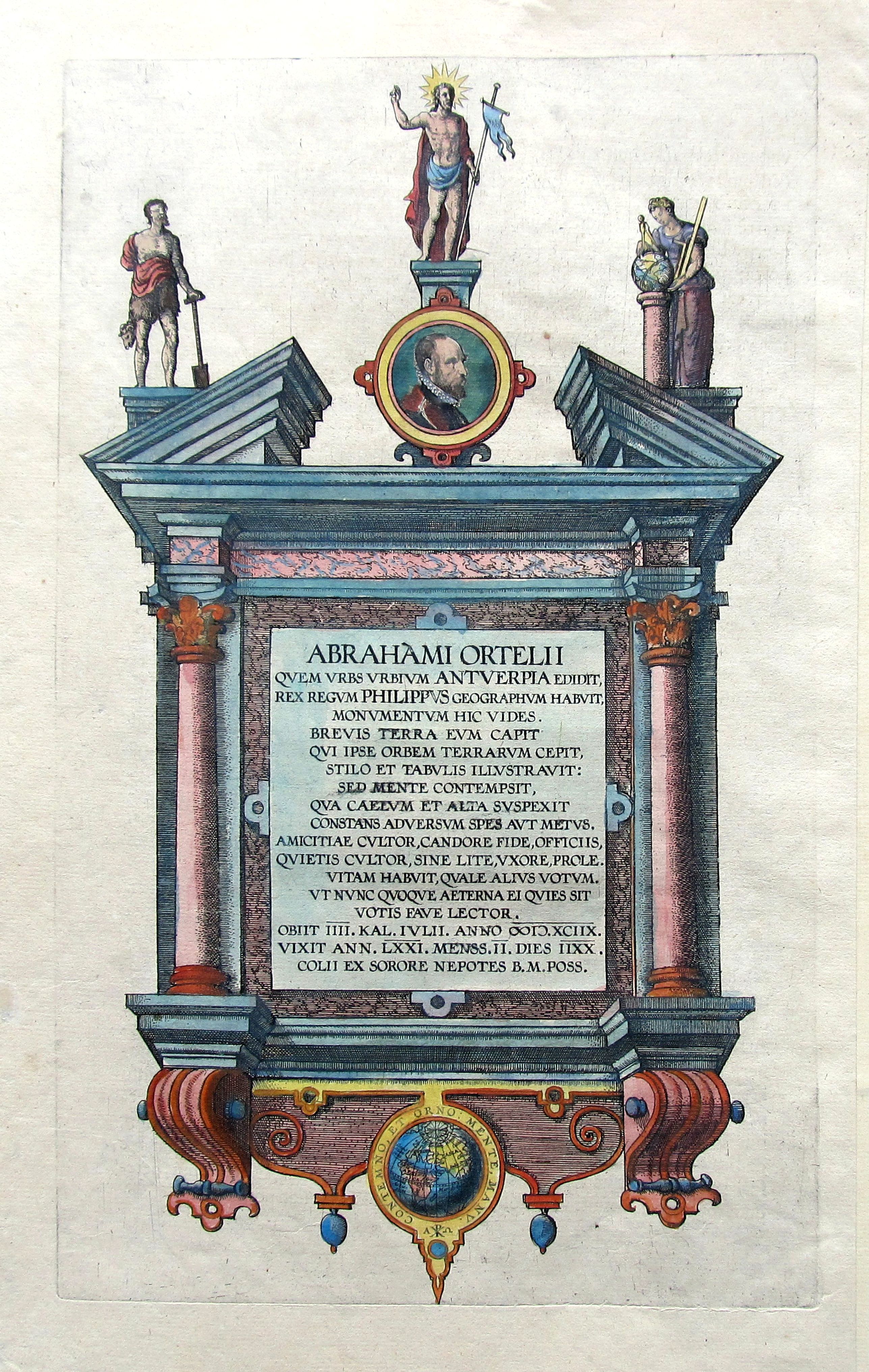 ORTELIUS, A., Abrahami Ortelli. . . , antique map, old maps