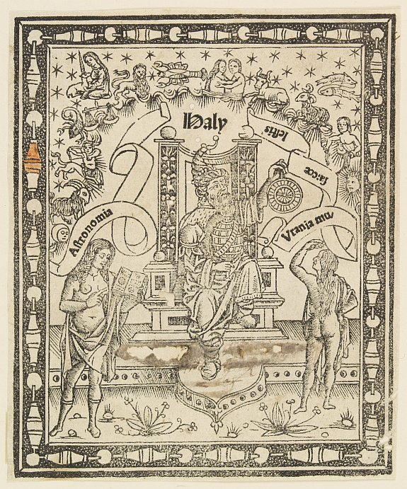ERHARDT RATDOLT., Liber in judicii astrorum., antique map, old maps
