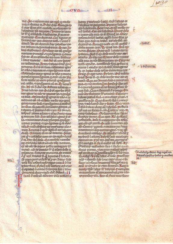 ANONYMOUS, Bible Leaf, antique map, old maps