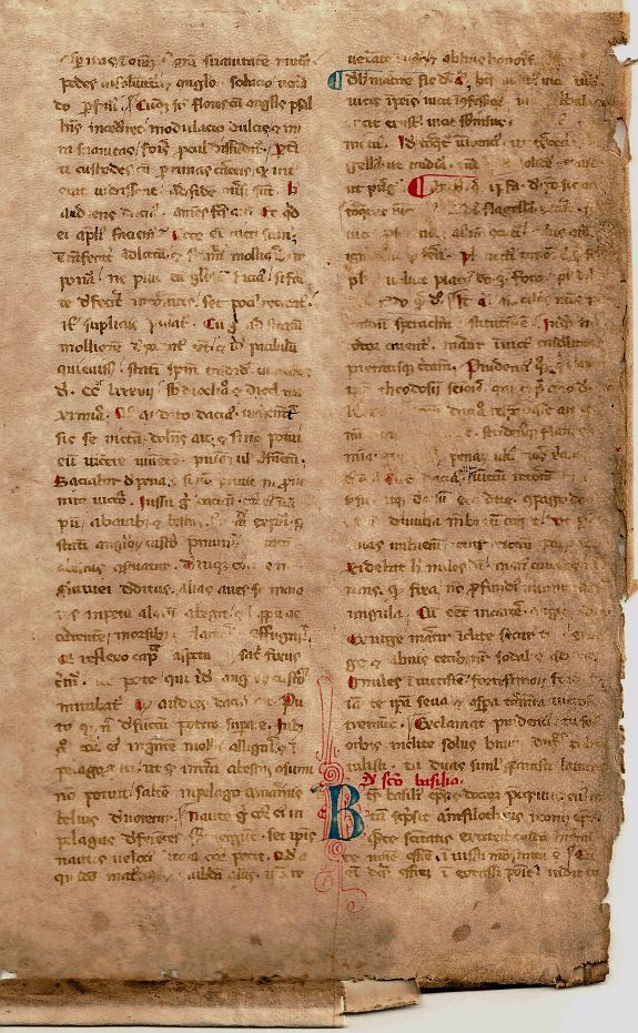 Anonymous, The Golden Legend 1300's, antique map, old maps
