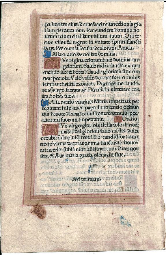 HARDOUYN, Book of Hours, antique map, old maps