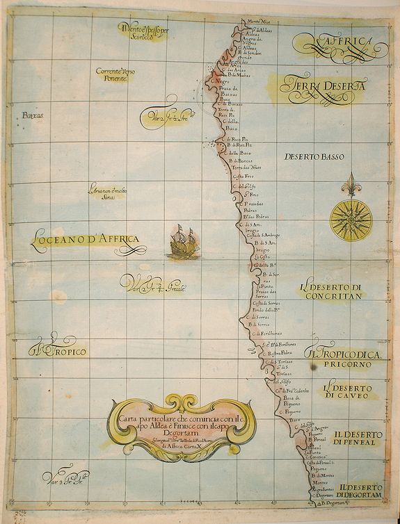 DUDLEY,R., Carta Particolare che commincia con il capo Aldea è Finisce?, antique map, old maps