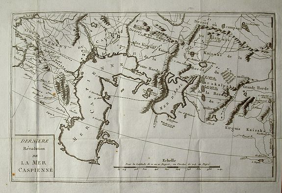 D'ANVILLE, [SET OF 5 MAPS OF THE CASPIAN SEA, RUSSIA, ca. 1769], antique map, old maps