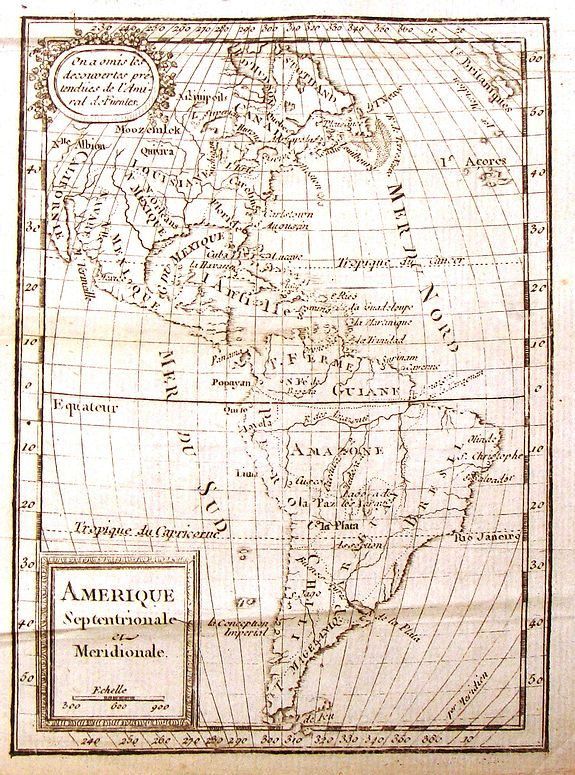 EXPILLY, Abbe d', Le Geographe Manuel, Contenant La Description de Tous les Pays du Monde., antique map, old maps