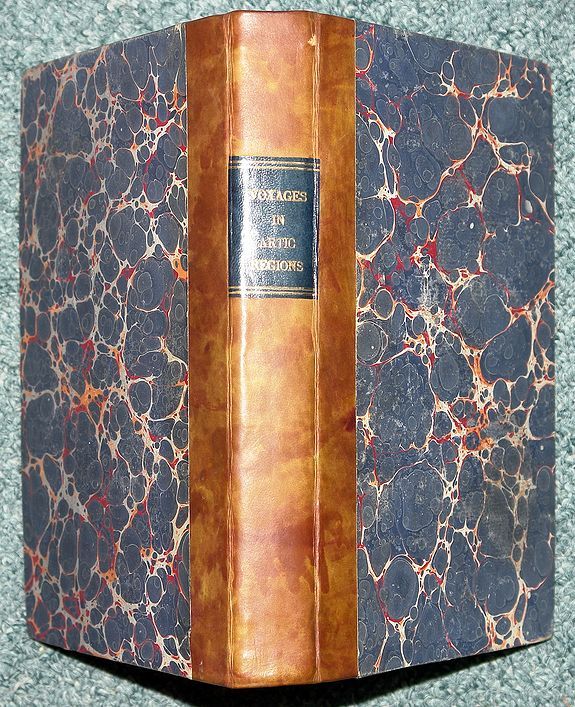 MURRAY, John, A CHRONOLOGICAL HISTORY OF VOYAGES INTO THE ARCTIC REGIONS; Undertaken Chiefly for the Purpose of Discovering a North-East, North-West, or Polar Passage Between the Atlantic and Pacific. BARROW, JOHN, antique map, old maps