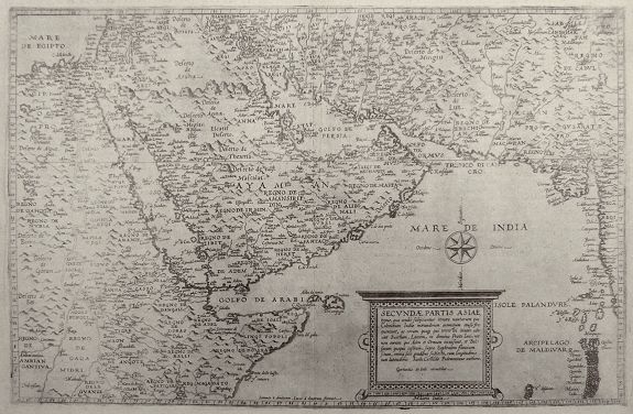 DE JODE, G. / C., Secundae partis Asiae, typus. , antique map, old maps
