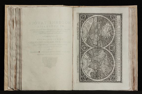 MAGINI, G.A., Geografia cioe Descrittione Universale della Terra ... Nuovamente ... Rincontrati, & Corretti ... Gio. Ant. Magini ... Opera ... Tradotta dal R.D. Leonardo Cernoti, antique map, old maps