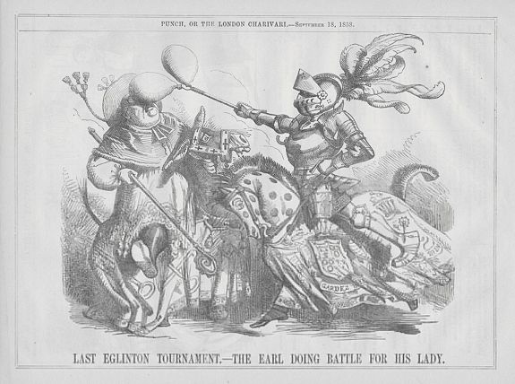 PUNCH, A set of 15 humorous 19th century Punch prints with Irish interest. , antique map, old maps