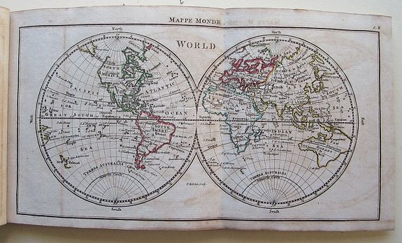 KITCHIN, Th., A New, General, and Universal Atlas…, antique map, old maps
