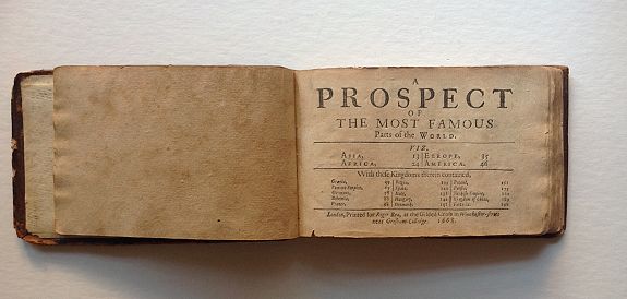 SPEED, J., A Prospect of the Most Famous Parts of the World., antique map, old maps