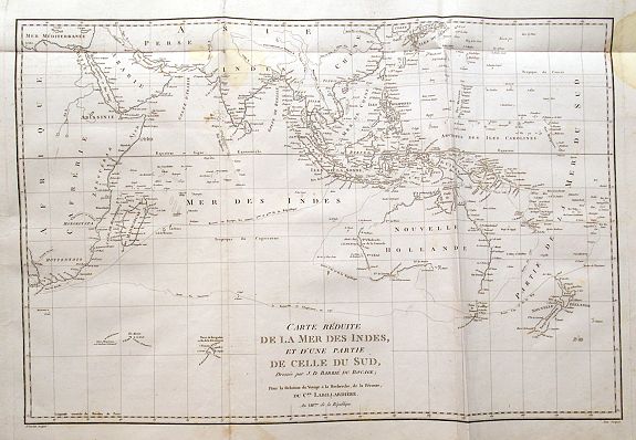 LABILLARDIÈRE, C., Atlas pour servir à la relation du voyage à la recherche de la Pérouse,..., antique map, old maps