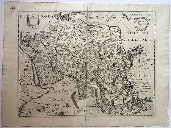 MARIETTE, P., Asia Recens Summa Cura Delineata, antique map, old maps