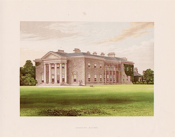 The Rev. F.O. Morris, A set of 12 prints of the country seats of the Noblemen & Gentlemen of Ireland, antique map, old maps