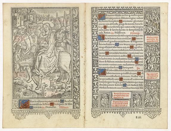 THIELMAN-KERVER., BOOK OF HOURS, antique map, old maps