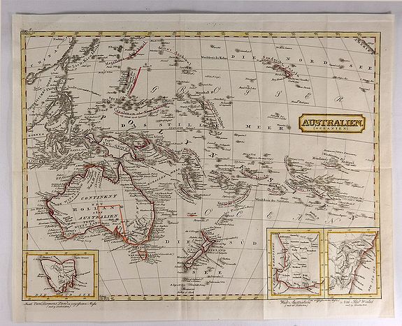 UNKNOWN, Australien (Oceanien), antique map, old maps