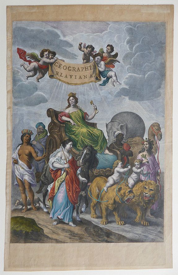 BLAEU, Johan, Geographia Blaviana., antique map, old maps