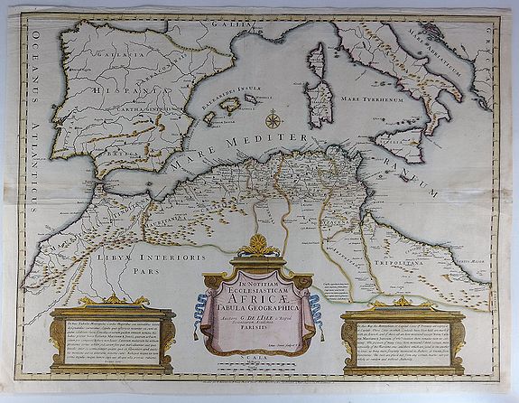 SENEX, J., Theatrum historicum ad Annum Christi Quadringentesimum…, antique map, old maps