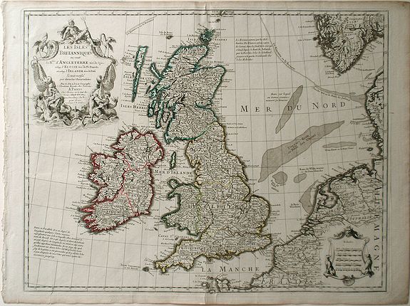 DE L'ISLE, G., Les Isles Britanniques ou Sont le Rme d\