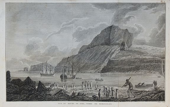 COOK, J., Vue du Havre de Noel, …, antique map, old maps