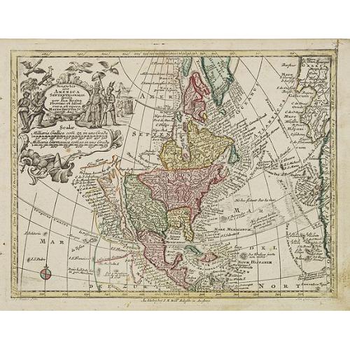 Old map image download for Nov' Orbis Sive America Septentrionalis. . .