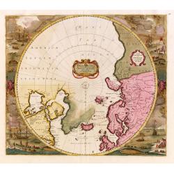 Poli Arctici, et circumiacentium terrarum descriptio novissima. . .