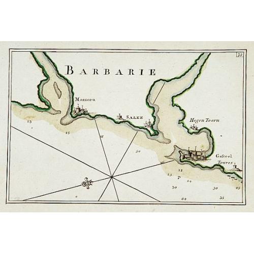 Old map image download for [75] Barbarie.. Mamora.. Salee