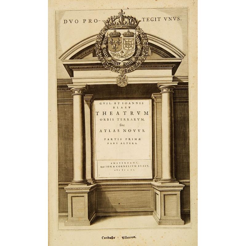 (Title page) Teatrum Orbis Terrarum.