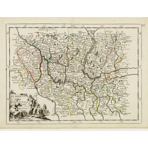 Old map image download for Le Marquisat et Electorat de Branderbourg.