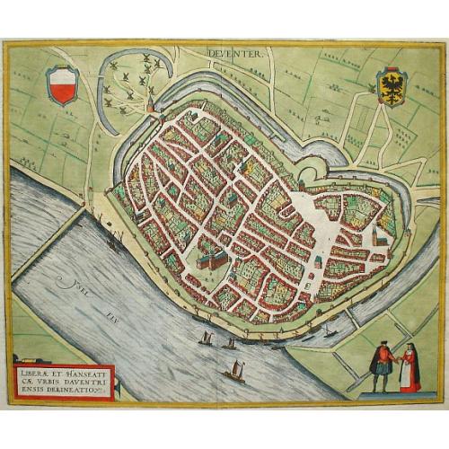 Old map image download for Deventer