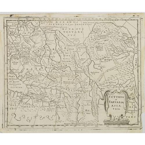 Old map image download for Scythia et Tartaria Asiatica.