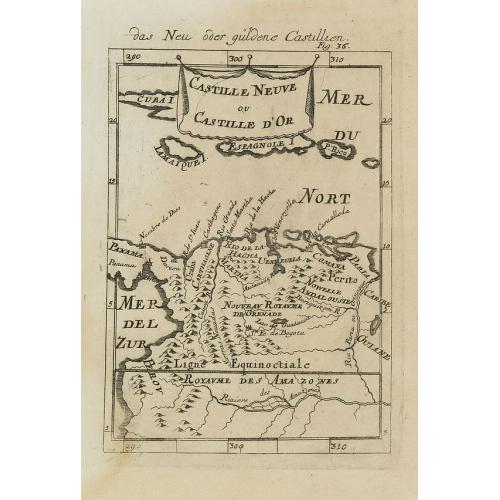 Old map image download for Castille Neuve ou Castille d'Or.