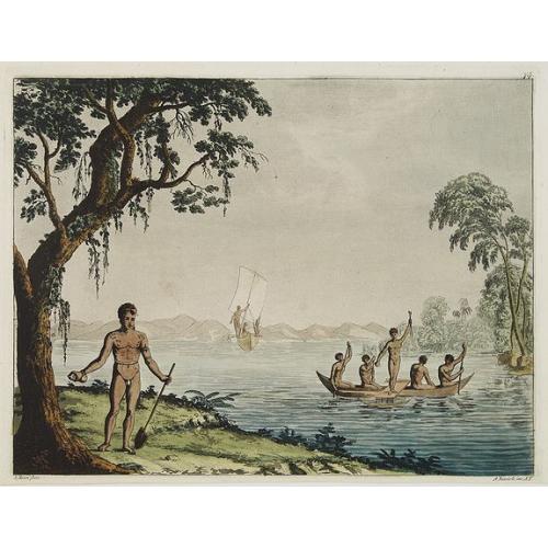 Old map image download for [The Admiralty Islands and New Britain inhabitants fishing. Papua New Guinea ].