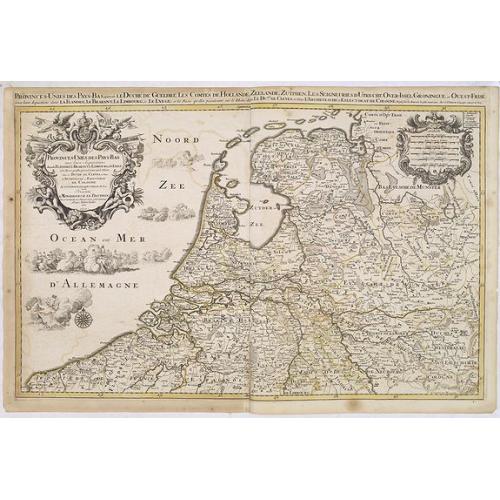 Old map image download for Provinces-Unis des Pays-Bas . . .