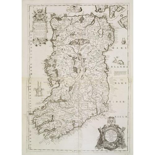 Old map image download for Parte settentrionale dell' Irlanda / Irlanda parte meridionale . . .