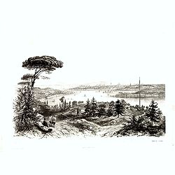 (Untitled view from Scutari with a view of Constantinople)