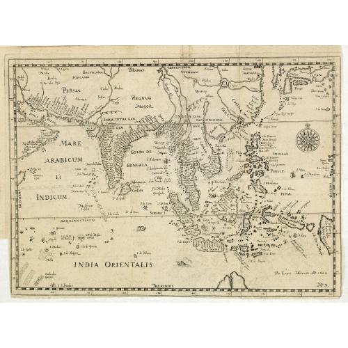 Old map image download for [ South East Asia. ]