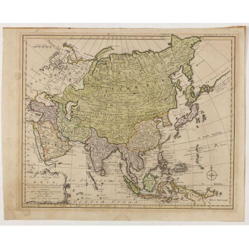 Old map image download for Nieuwe en Naukeurige Kaart van Asia : mit daadelyke ondervindingen en Riesbeschryvingen. . .