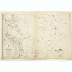 Australia, E. coast - Queensland Percy isles to Whitsunday I. chiefly from a joint Admiralty & Colonial survey by Staff Commander Bedwell, R.N. 1873 to 1879 [1945]