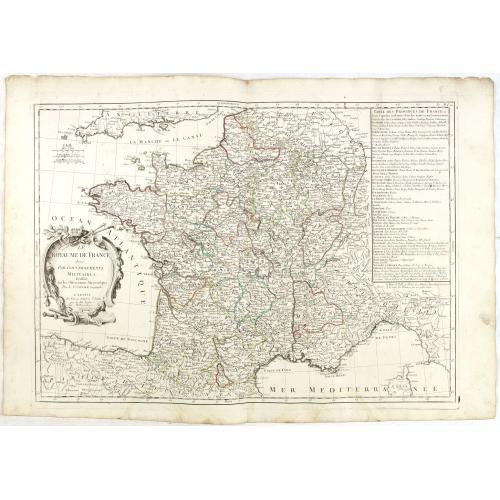 Old map image download for Le Royaume de France. . .