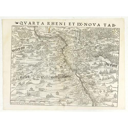 Old map image download for Quarta Rheni et IX Nova Tab.