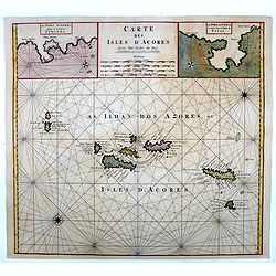 Carte des Isles d'Acores.