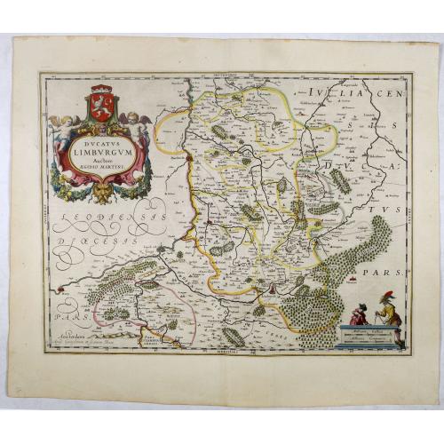 Old map image download for Ducatus Limburgum.