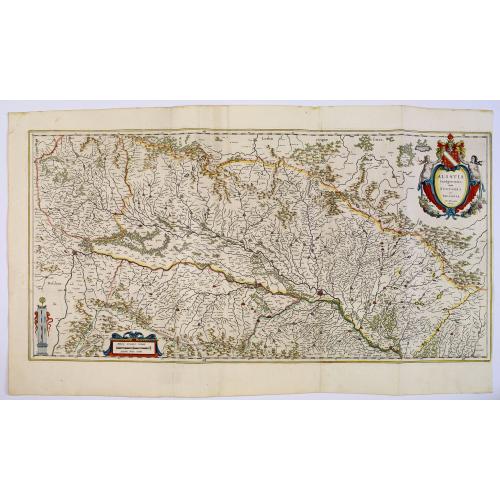 Old map image download for Alsatia Landgraviatus cum Suntgoia et Brisgoia.