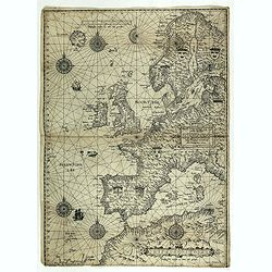 Universe Europae Maritime Eiusque Navigationis Descriptio. Generale Pascaerte van Europa . . .
