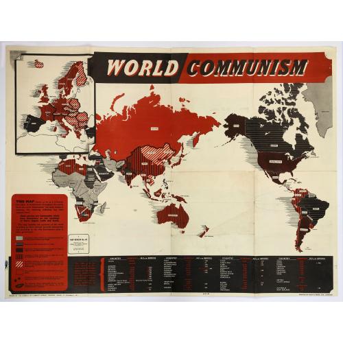 Old map image download for World Communism.