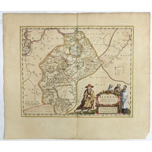 Old map image download for Kiangsi Imperii Sinarum provincia octava. (Kiangsi)