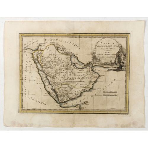 Old map image download for L'Arabia delineata sulle ultime osservazioni.